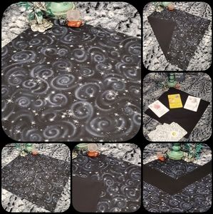 Homemade Tarot Cloth- Starry Sky